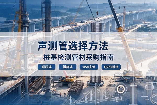 新荣声测管选型标准